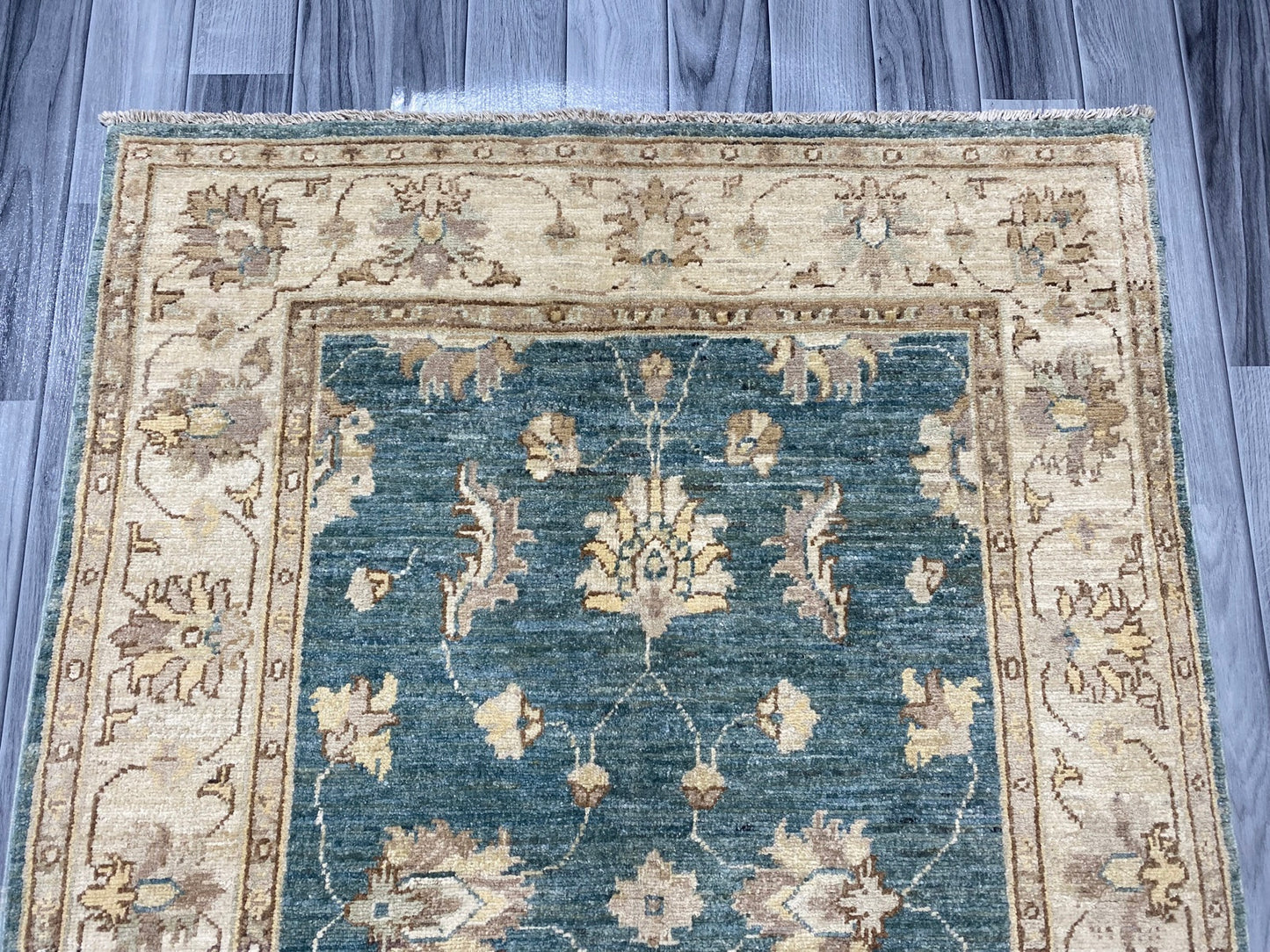 Handmade Fine Quality Chobi Wool Rug  ( 140 CM x 100 CM ) SS#62