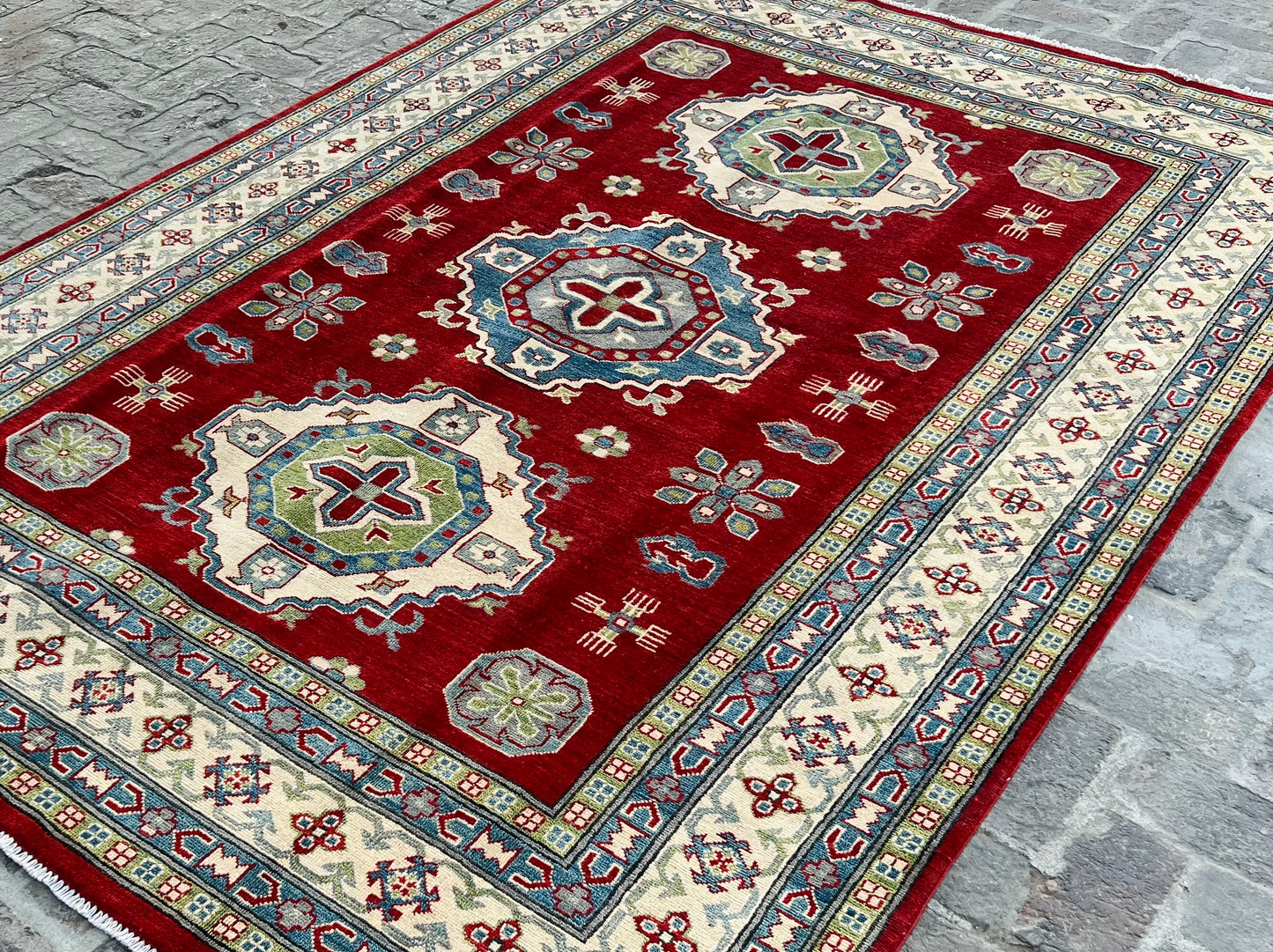 Handmade Traditional Kazak Rug  301 cm x 203 cm KSB#12128