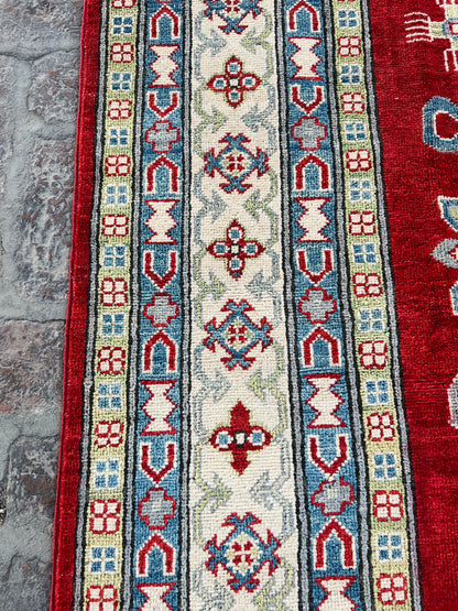 Handmade Traditional Kazak Rug  301 cm x 203 cm KSB#12128