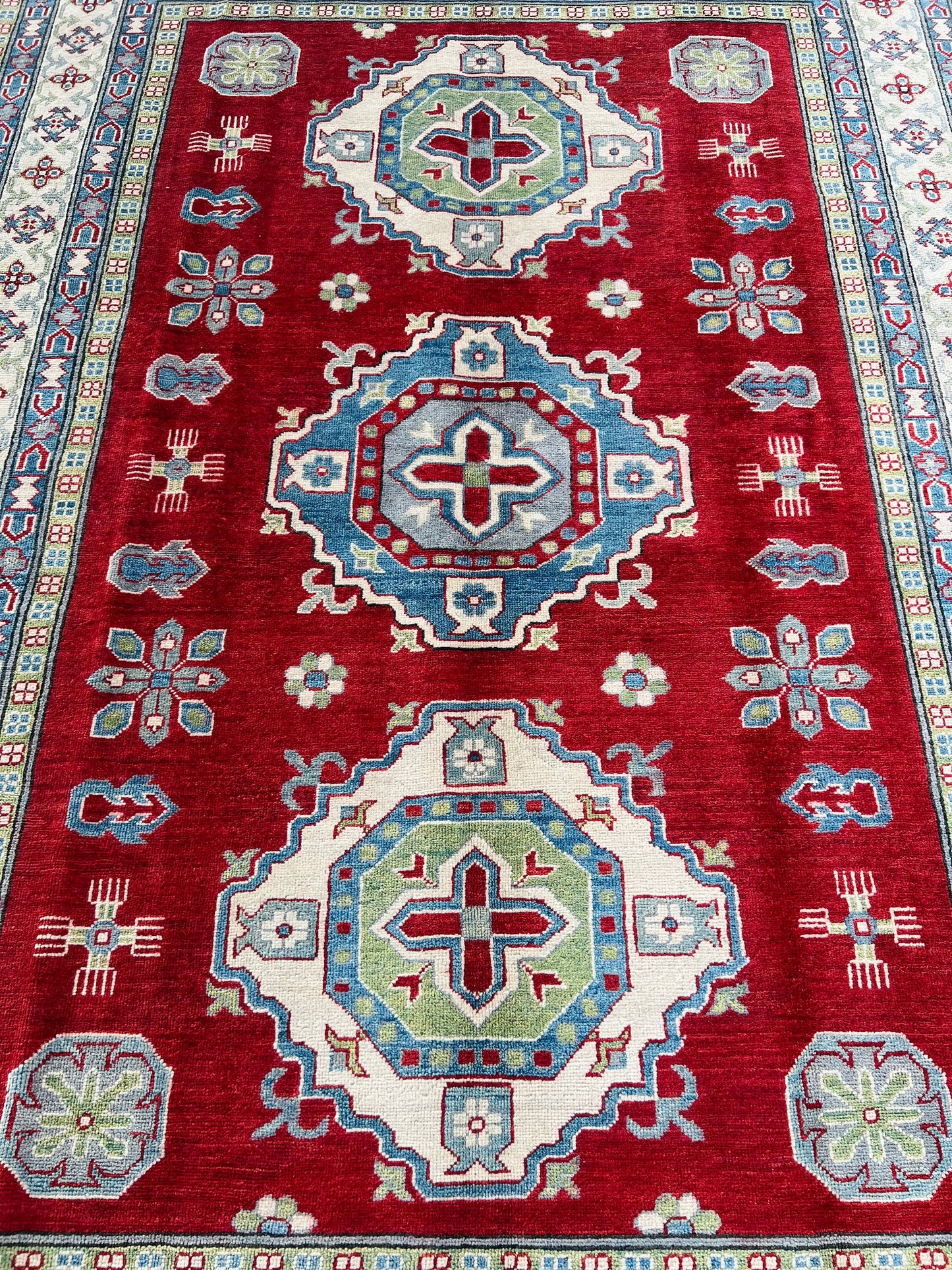 Handmade Traditional Kazak Rug  301 cm x 203 cm KSB#12128