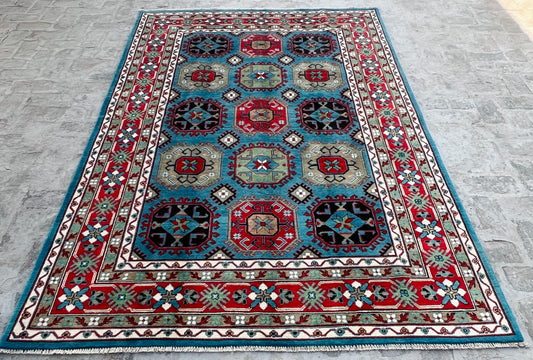 Handmade Traditional Kazak Rug  285 cm x 181 cm KSB#11386