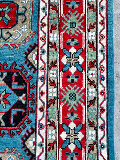 Handmade Traditional Kazak Rug  285 cm x 181 cm KSB#11386