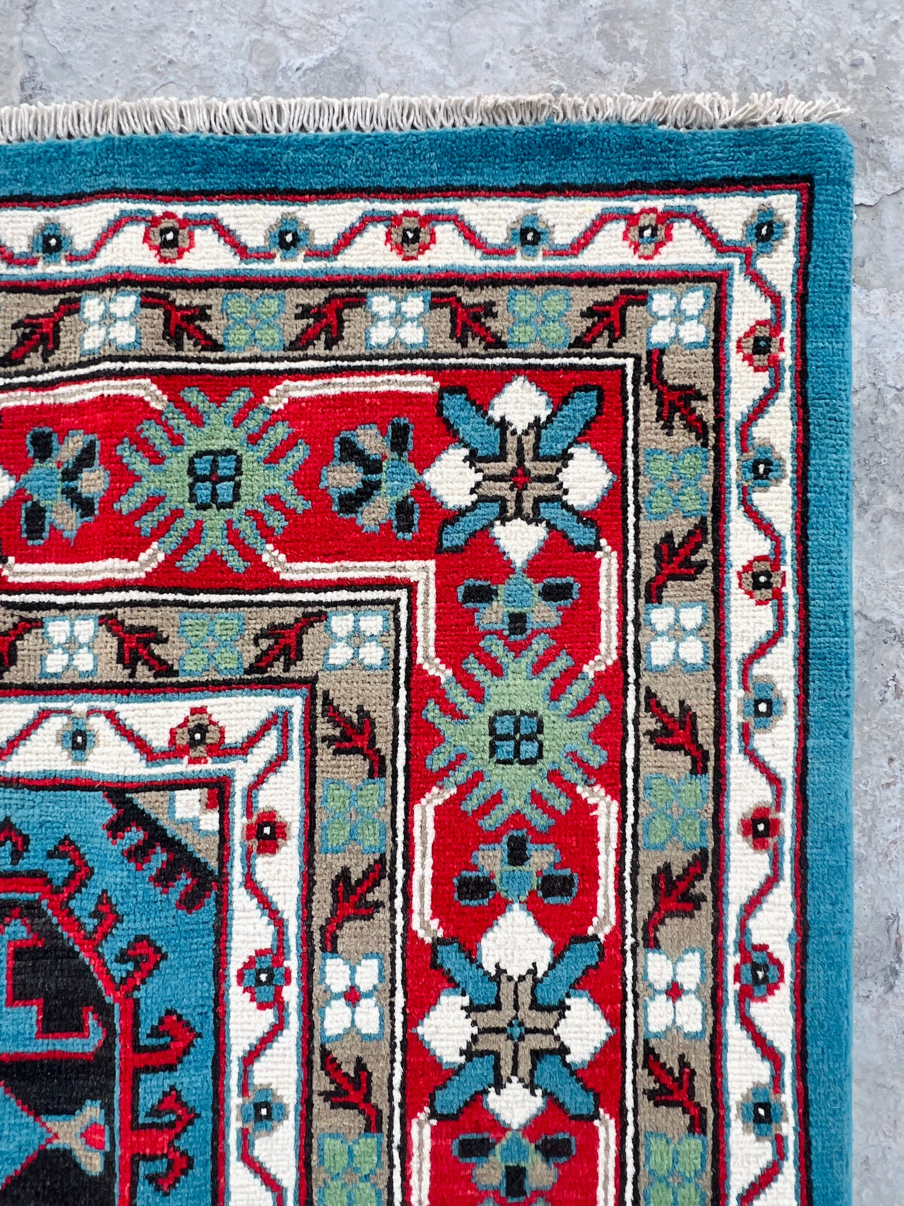 Handmade Traditional Kazak Rug  285 cm x 181 cm KSB#11386