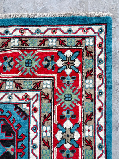 Handmade Traditional Kazak Rug  285 cm x 181 cm KSB#11386