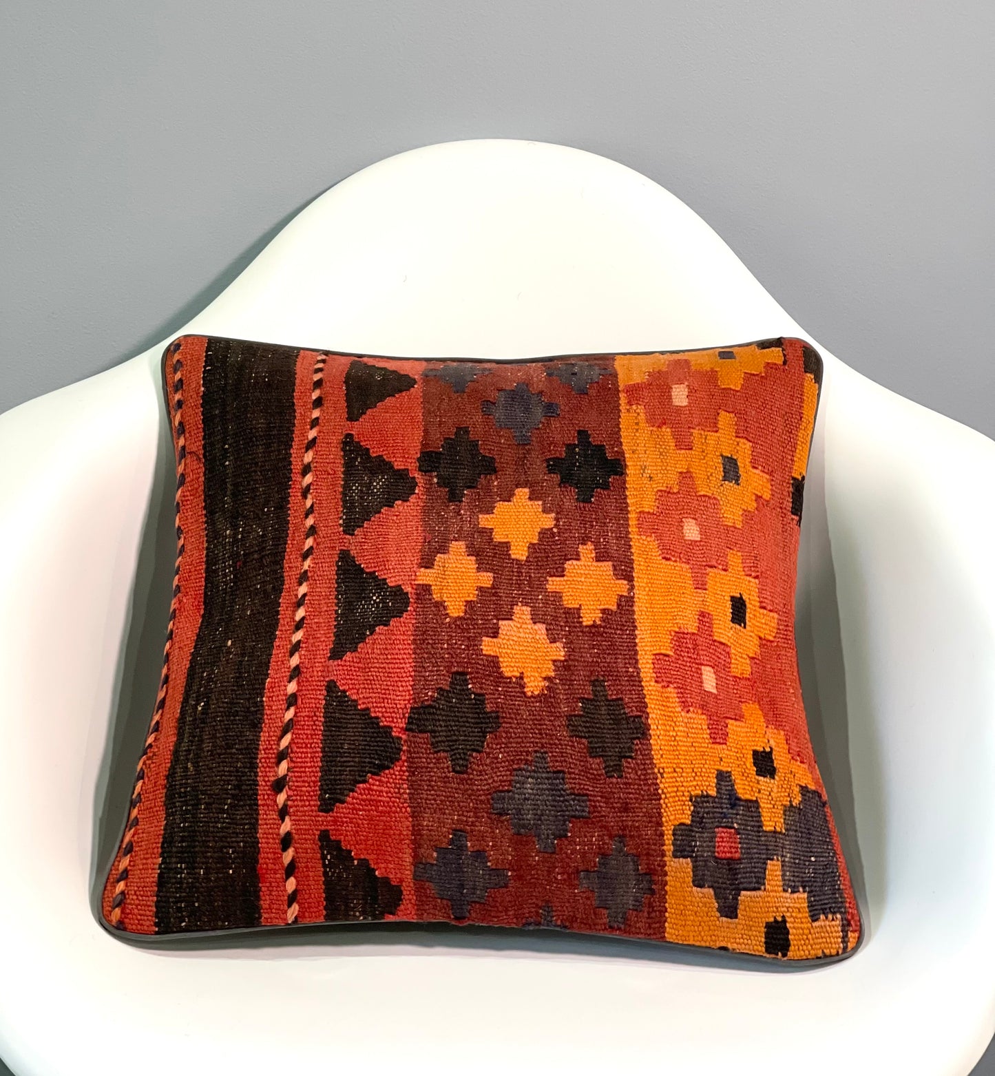 Handmade Traditional Design Cushion Cover 42 CM x 42 CM (AF#300)