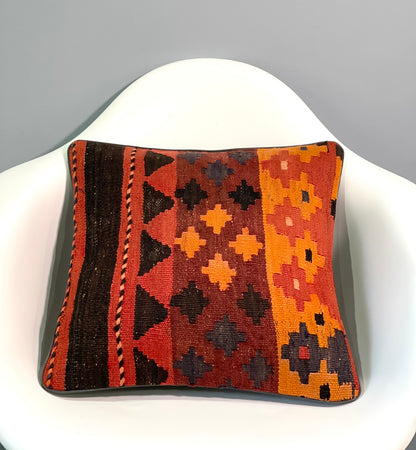 Handmade Traditional Design Cushion Cover 42 CM x 42 CM (AF#300)