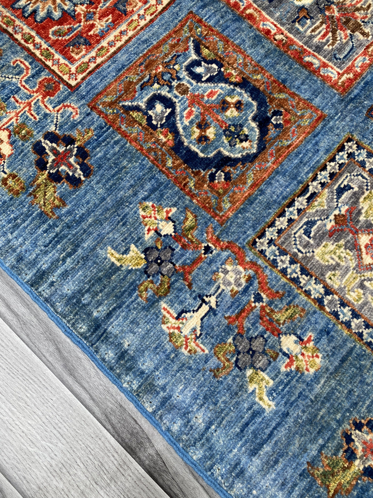 Hand Knotted Chobi Wool Rug | 123 CM x 83 CM SK#390