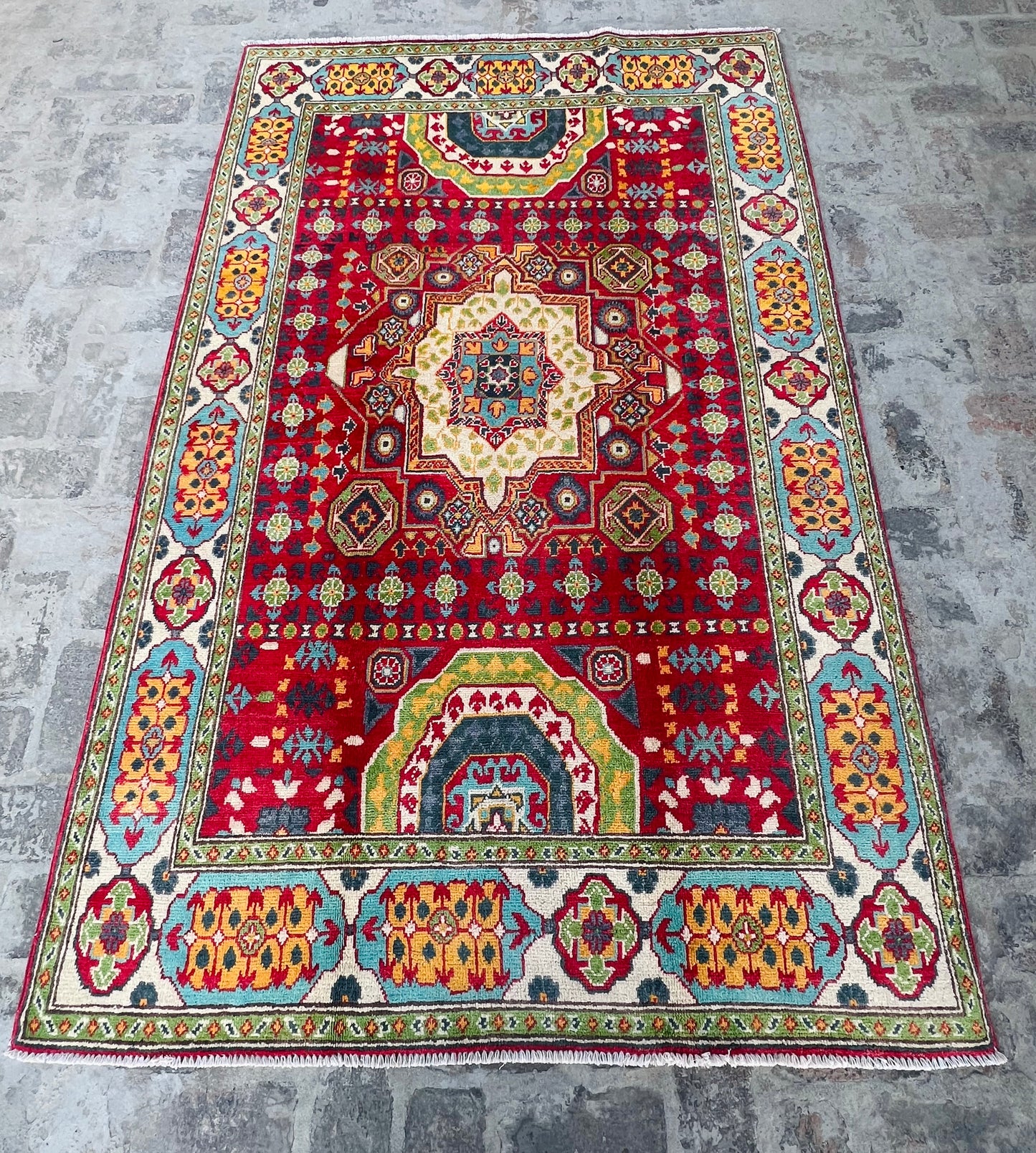 Handmade Traditional Kazak Rug  238 cm x 154 cm KSB#11748