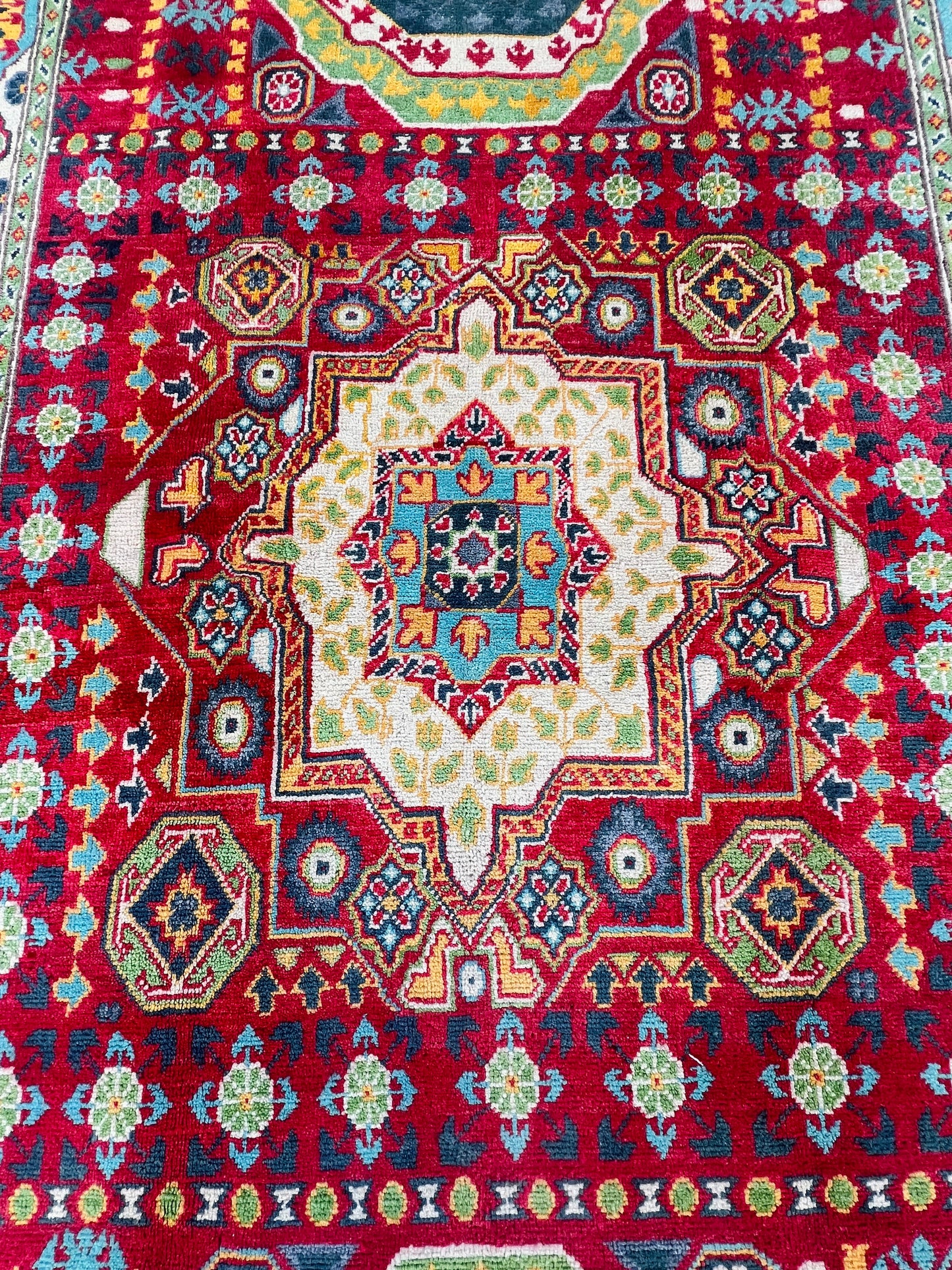 Handmade Traditional Kazak Rug  238 cm x 154 cm KSB#11748
