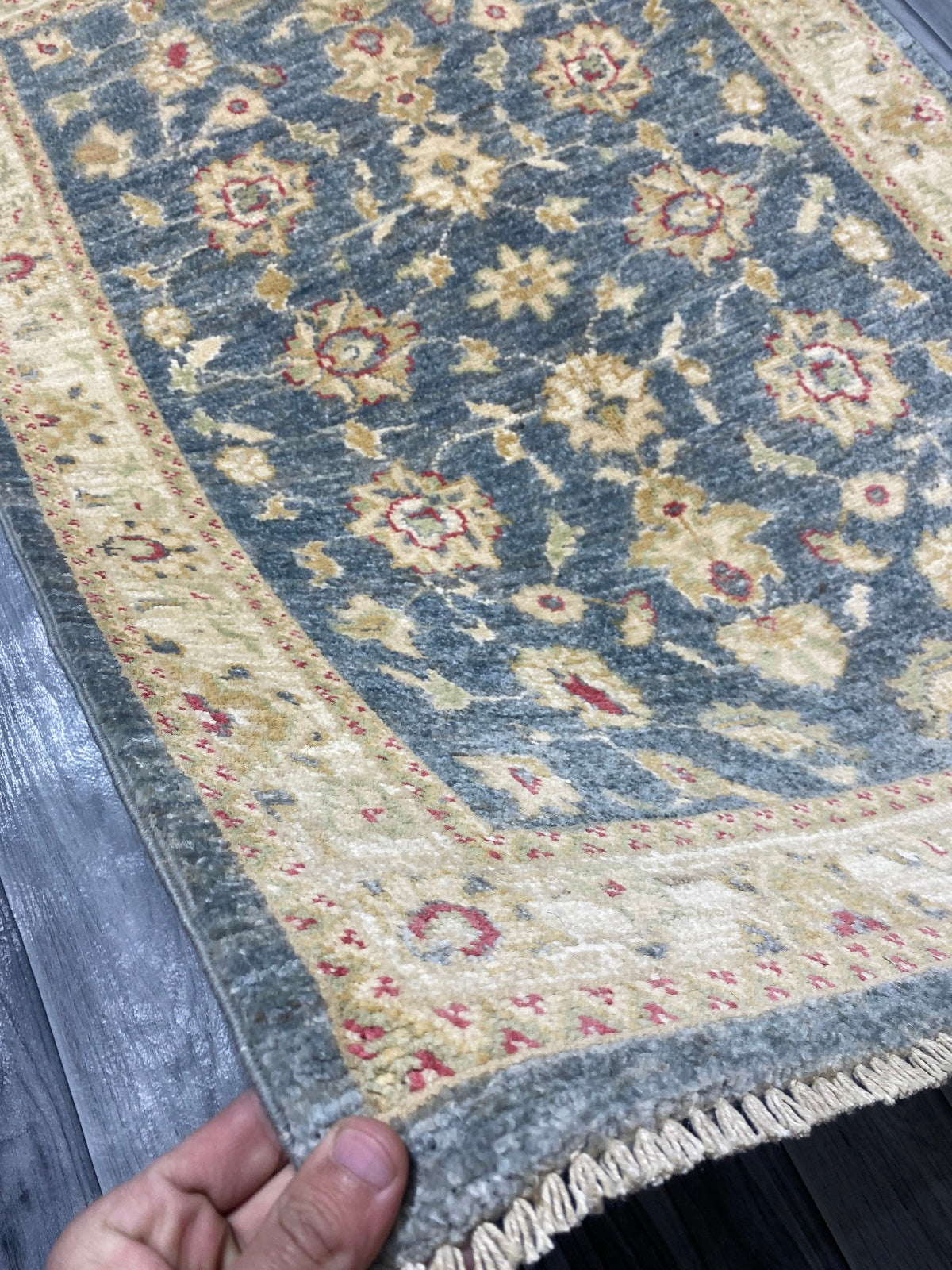 Handmade Fine Quality Chobi Wool Rug  ( 120 CM x 85 CM ) SS# 64