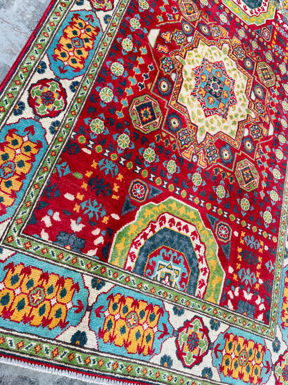 Handmade Traditional Kazak Rug  238 cm x 154 cm KSB#11748