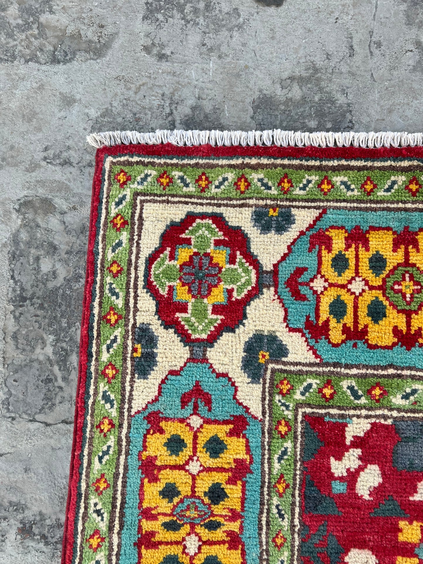 Handmade Traditional Kazak Rug  238 cm x 154 cm KSB#11748