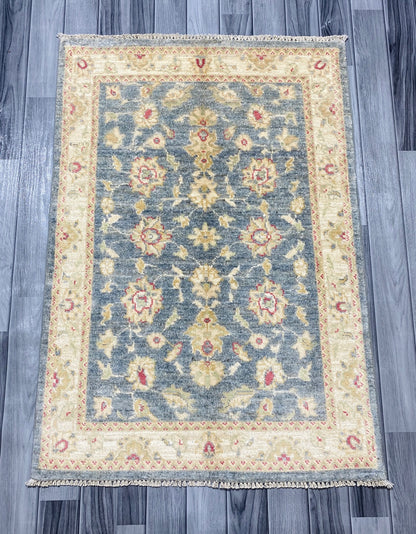 Handmade Fine Quality Chobi Wool Rug  ( 120 CM x 85 CM ) SS# 64