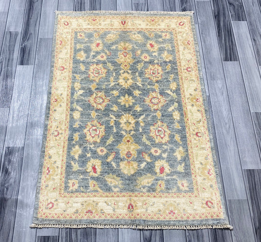 Handmade Fine Quality Chobi Wool Rug  ( 120 CM x 85 CM ) SS# 64