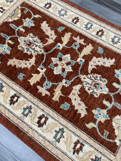 Hand Knotted Chobi Wool Rug | 160 CM x 100 CM SK#392