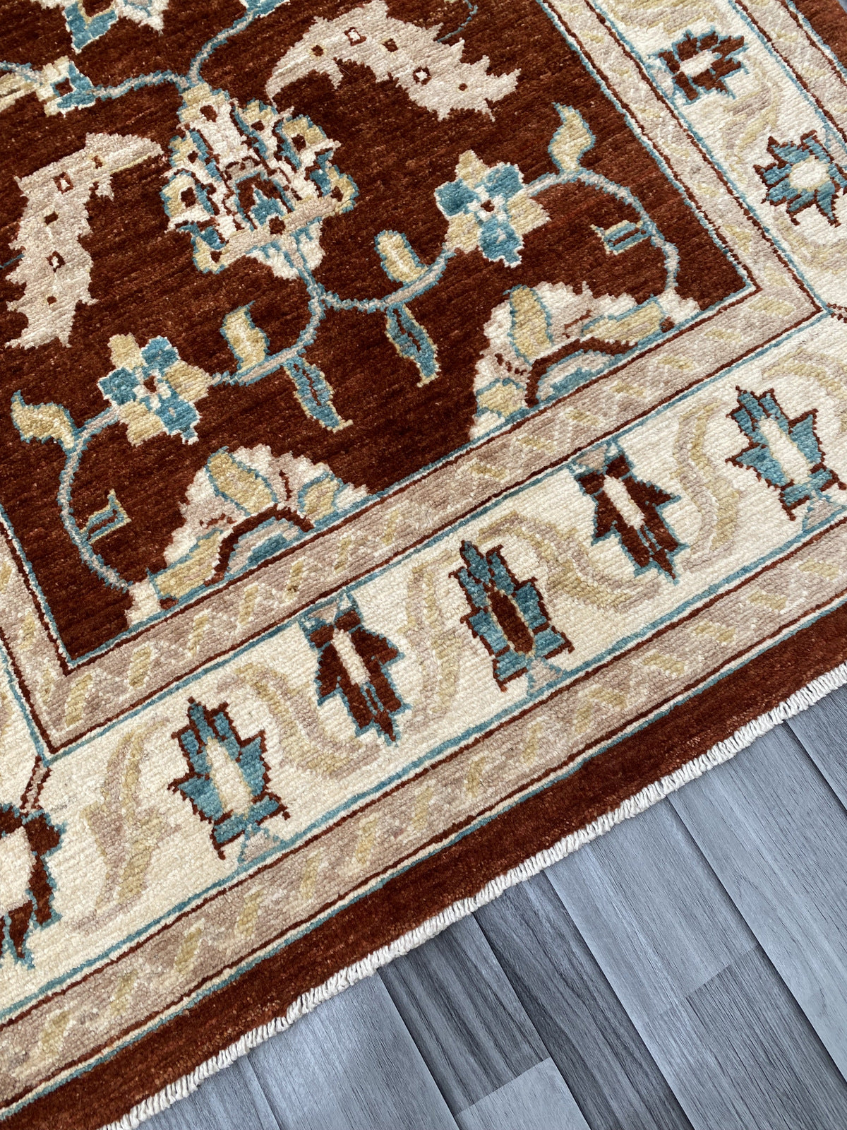 Hand Knotted Chobi Wool Rug | 160 CM x 100 CM SK#392