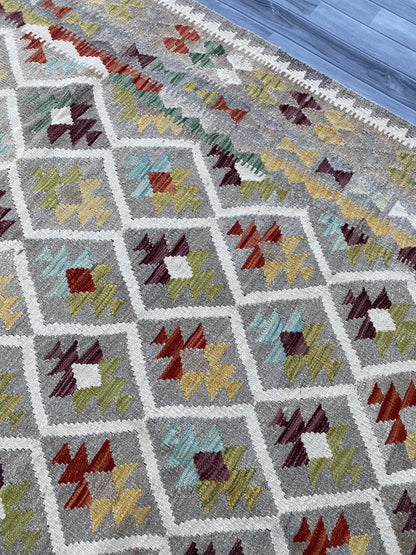 Handmade Flat Weave  Kilim Rug |306 CM x 205 CM KAS#98