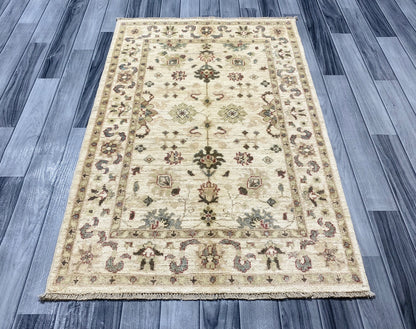 Handmade Fine Quality Chobi Wool Rug  ( 128 CM x 85 CM ) SS#63