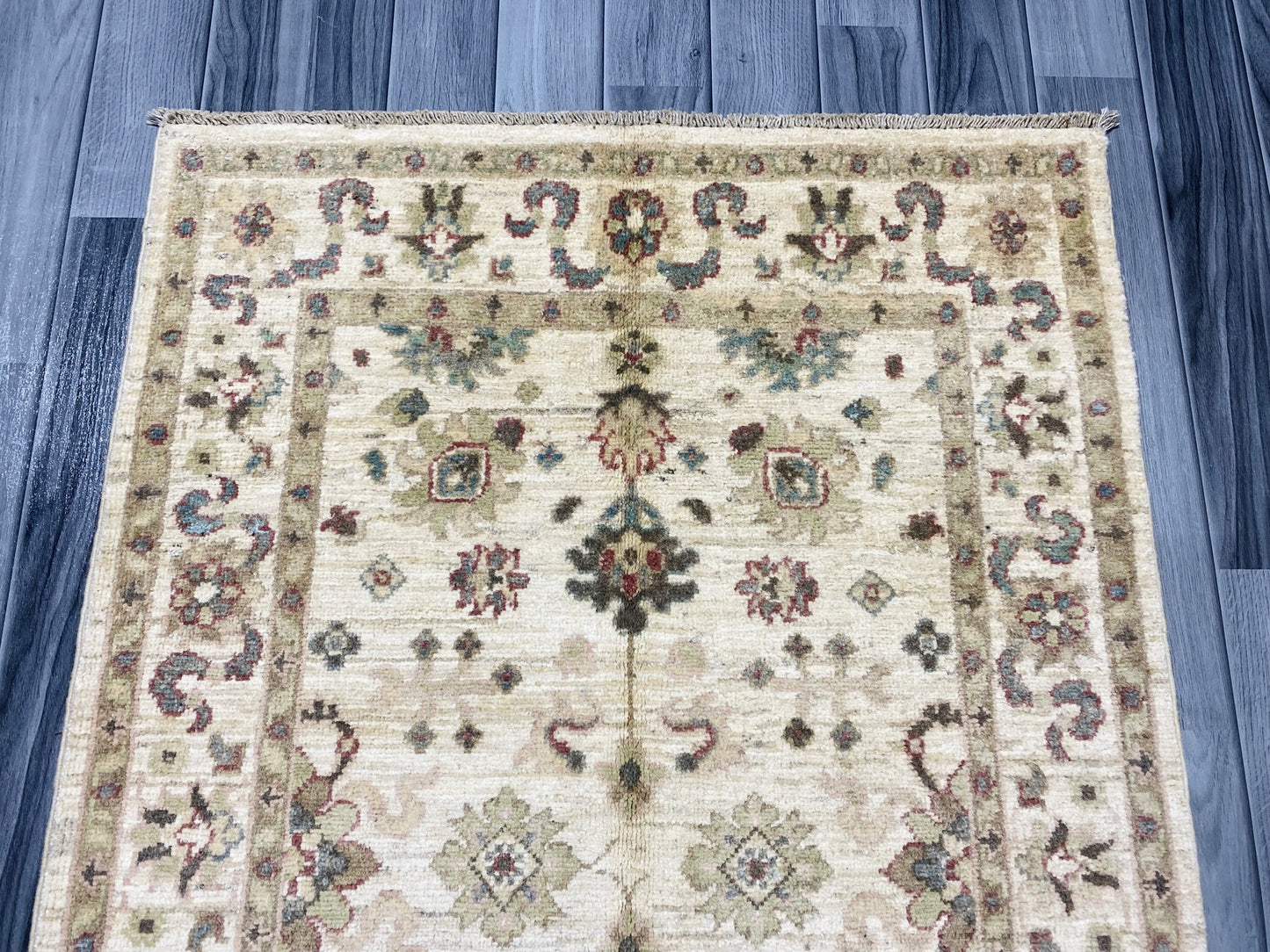 Handmade Fine Quality Chobi Wool Rug  ( 128 CM x 85 CM ) SS#63