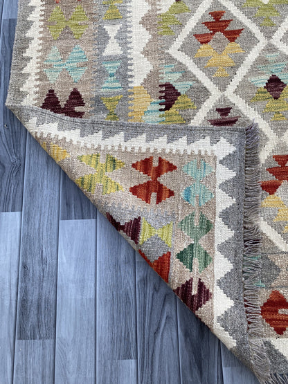 Handmade Flat Weave  Kilim Rug |306 CM x 205 CM KAS#98