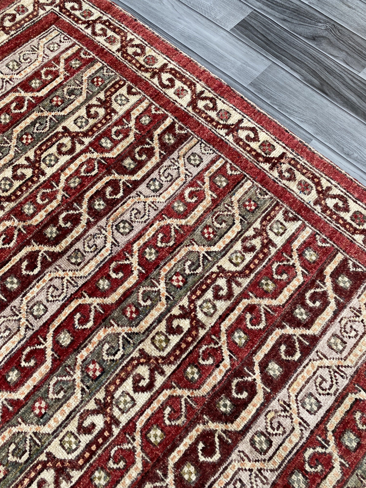Hand Knotted Chobi Wool Rug | 144 CM x 100 CM SK#393