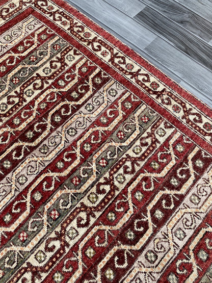 Hand Knotted Chobi Wool Rug | 144 CM x 100 CM SK#393