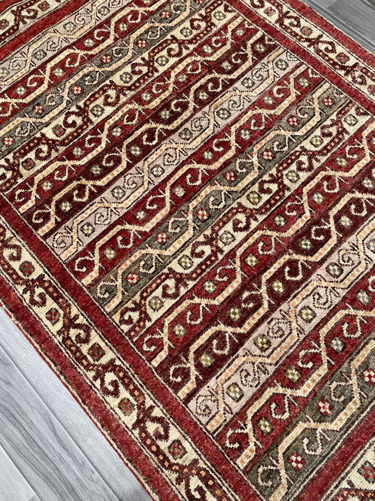 Hand Knotted Chobi Wool Rug | 144 CM x 100 CM SK#393