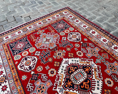 Handmade Traditional Kazak Rug  280 cm x 182 cm KSB#11975