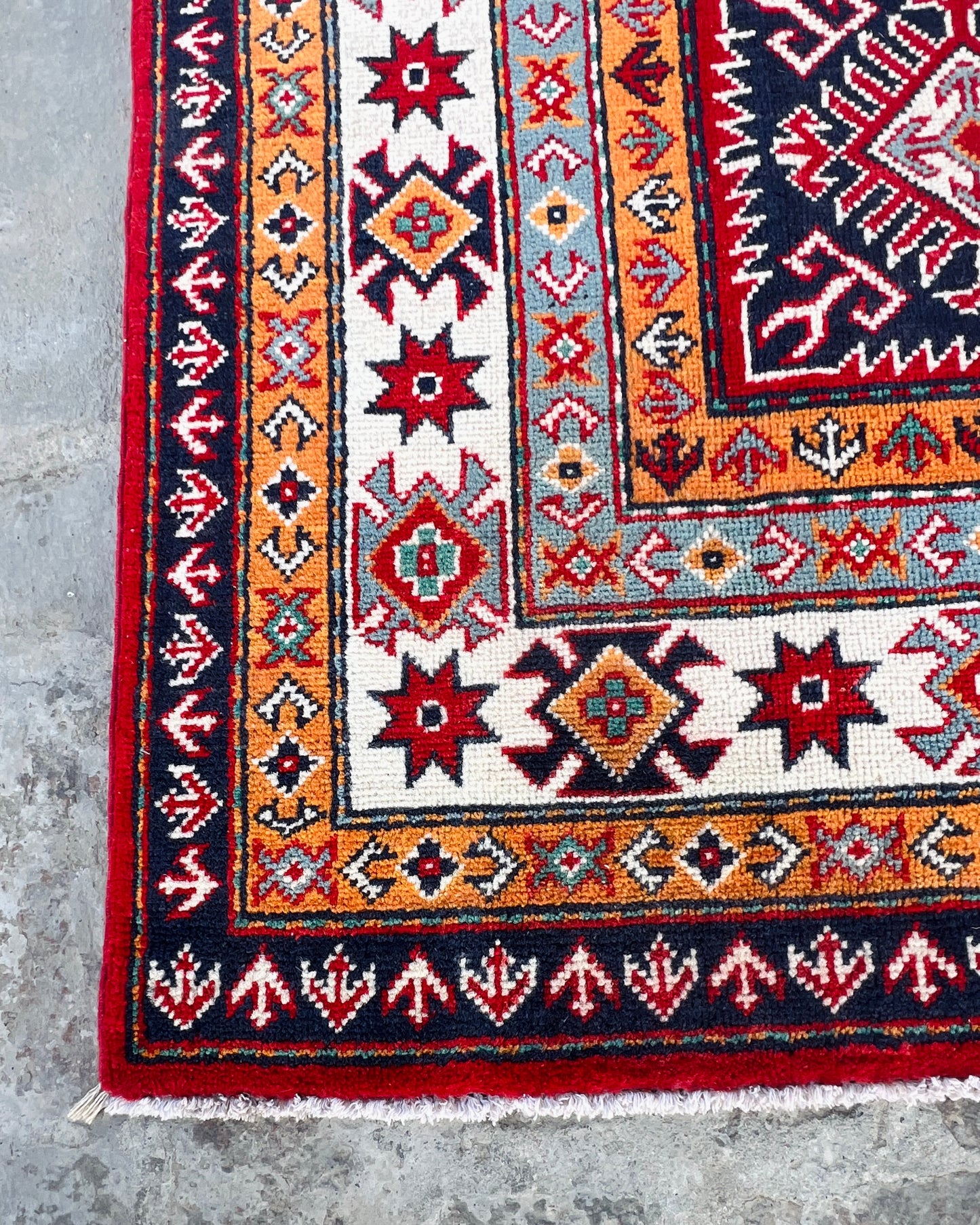 Handmade Traditional Kazak Rug  280 cm x 182 cm KSB#11975