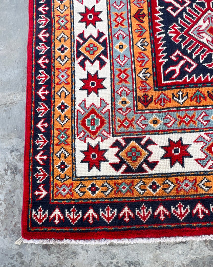 Handmade Traditional Kazak Rug  280 cm x 182 cm KSB#11975