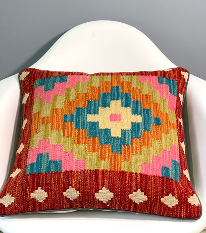 Chobi Kilim Cushion Cover 50 cm x 50 cm ( AF# 306 )