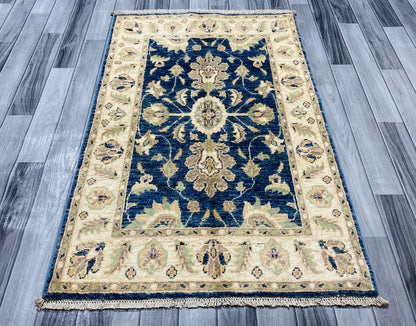 Handmade Fine Quality Chobi Wool Rug  ( 130 CM x 85 CM ) SS#59
