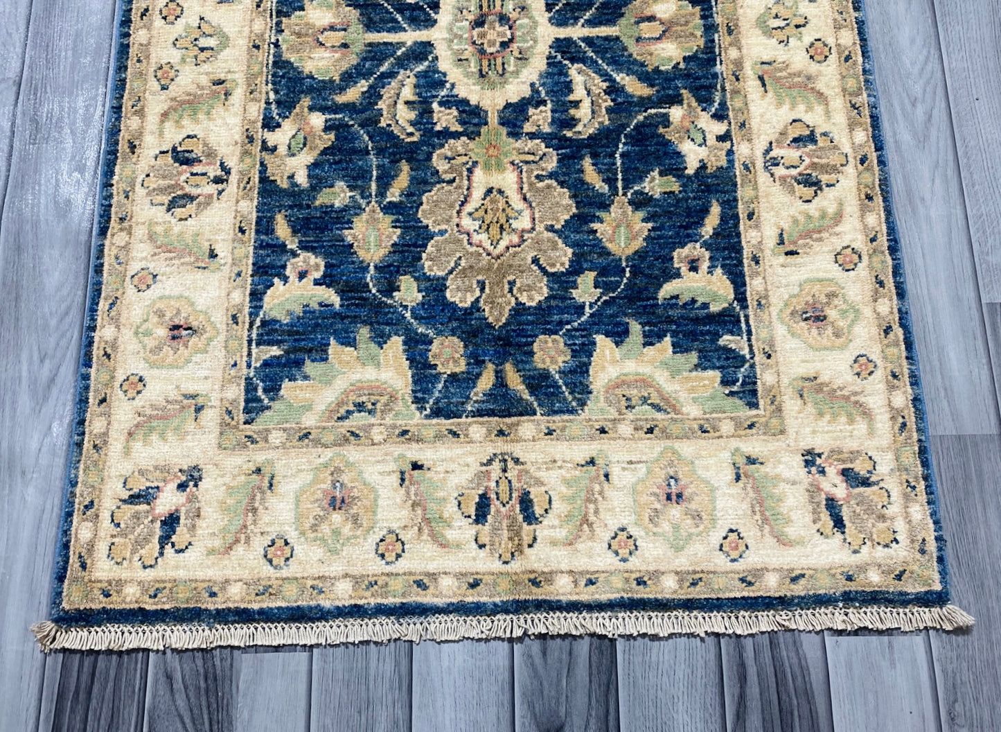 Handmade Fine Quality Chobi Wool Rug  ( 130 CM x 85 CM ) SS#59