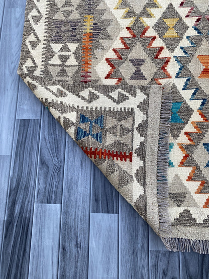Handmade Flat Weave  Kilim Rug |275 CM x  205 CM KAS#99