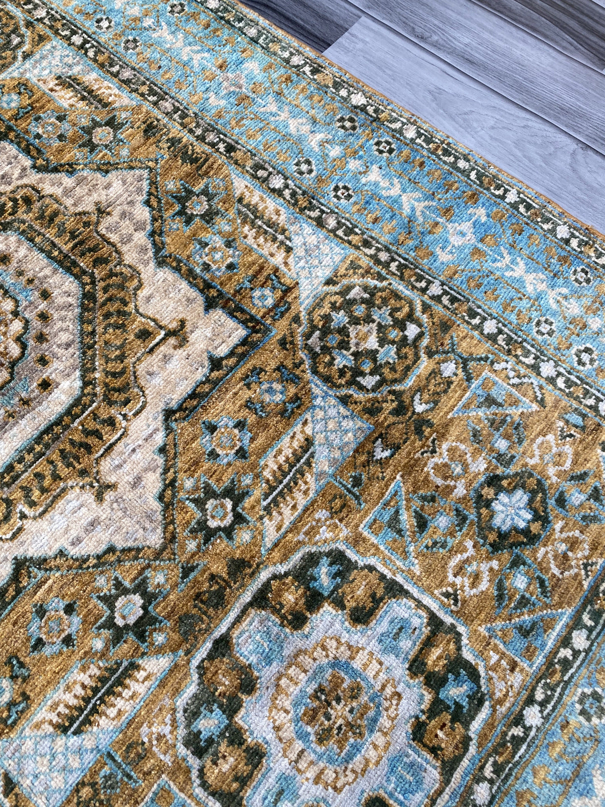 Hand Knotted Chobi Wool Rug | 150 CM x 101 CM SK#394
