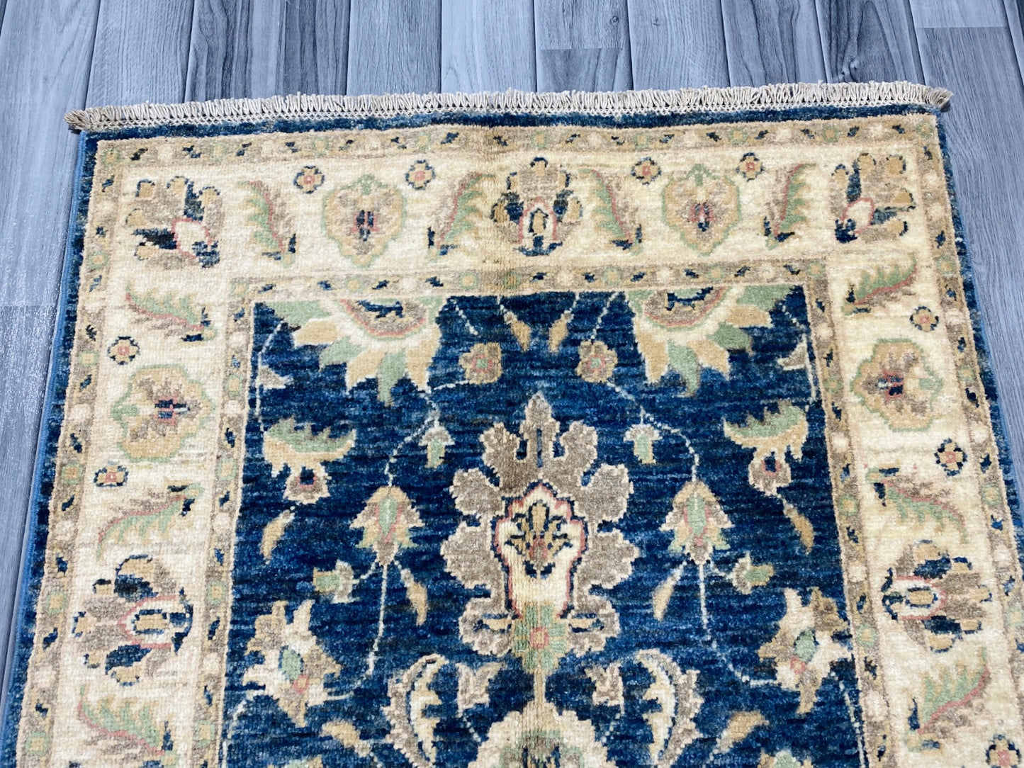 Handmade Fine Quality Chobi Wool Rug  ( 130 CM x 85 CM ) SS#59
