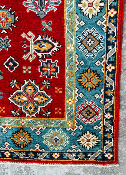 Handmade Traditional Kazak Rug  202 cm x 143 cm KSB#11385