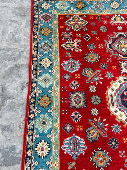Handmade Traditional Kazak Rug  202 cm x 143 cm KSB#11385