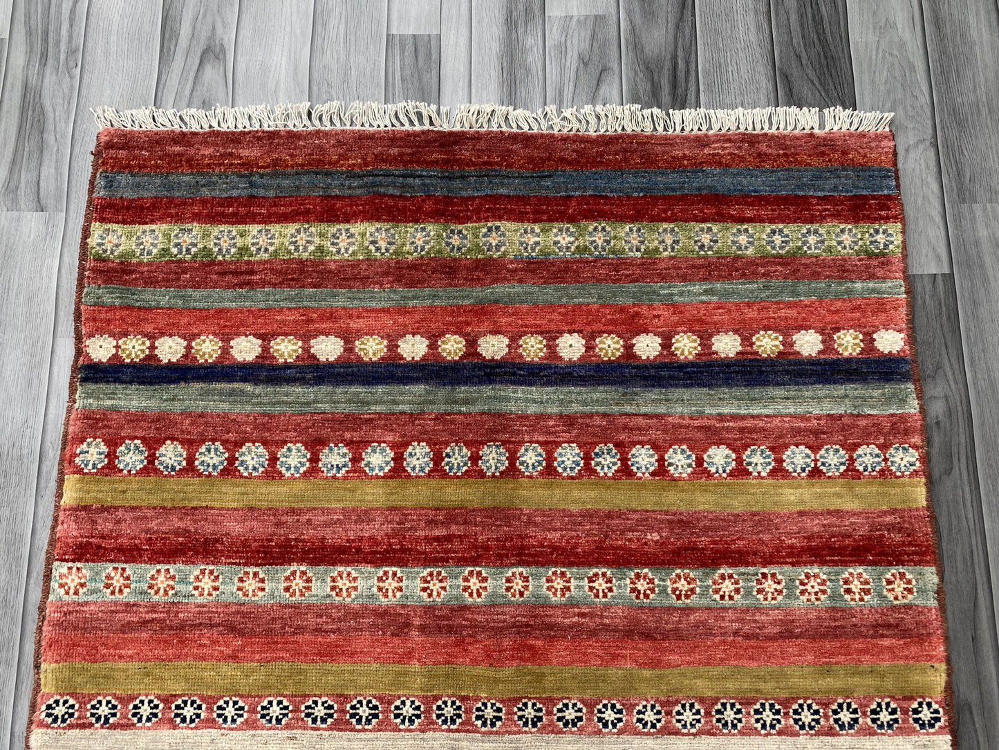 Hand Knotted Chobi Wool Rug | 151 CM x 101 CM SK#395