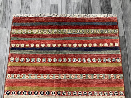 Hand Knotted Chobi Wool Rug | 151 CM x 101 CM SK#395