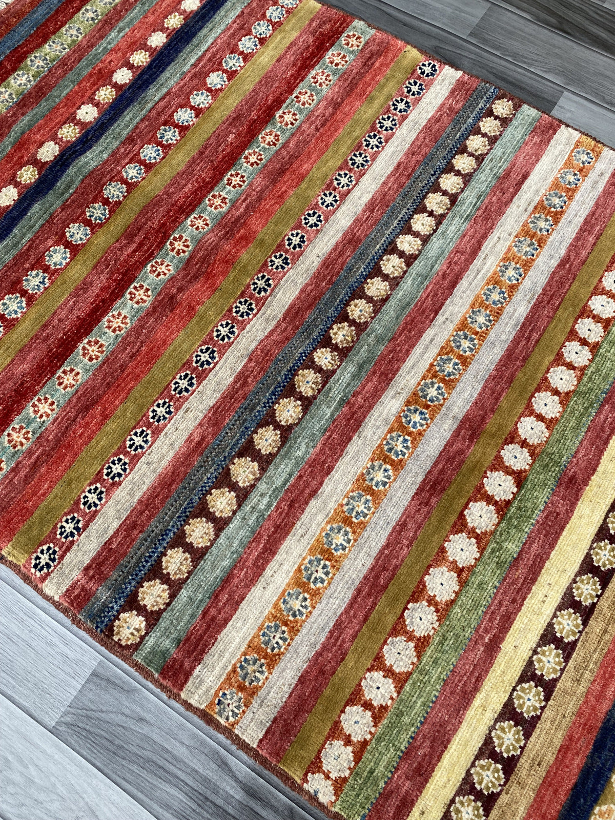 Hand Knotted Chobi Wool Rug | 151 CM x 101 CM SK#395