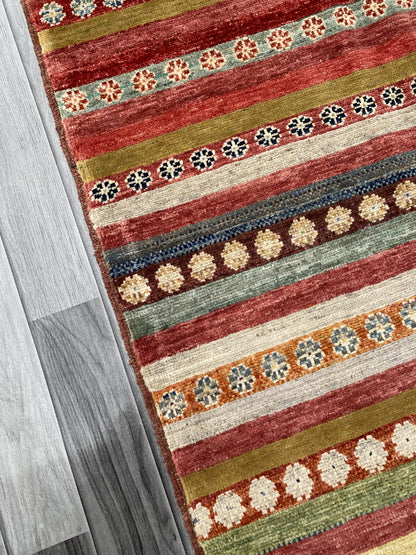 Hand Knotted Chobi Wool Rug | 151 CM x 101 CM SK#395
