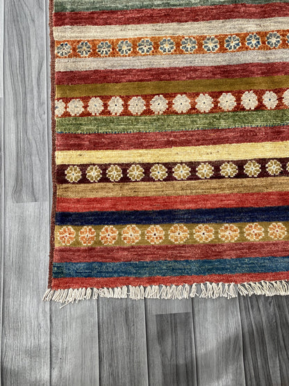 Hand Knotted Chobi Wool Rug | 151 CM x 101 CM SK#395