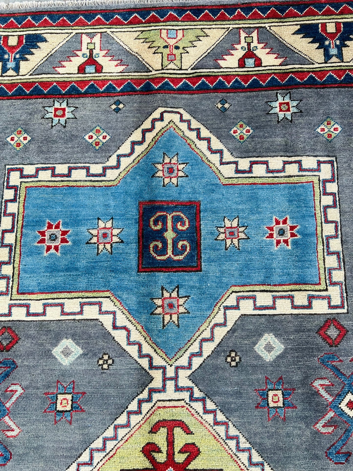 Handmade Traditional Kazak Rug  288 cm x 172 cm KSB#11969