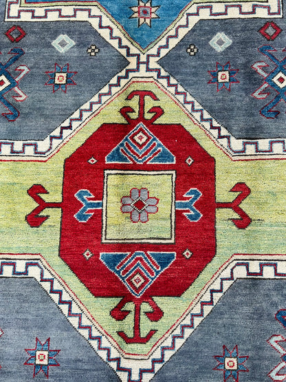Handmade Traditional Kazak Rug  288 cm x 172 cm KSB#11969