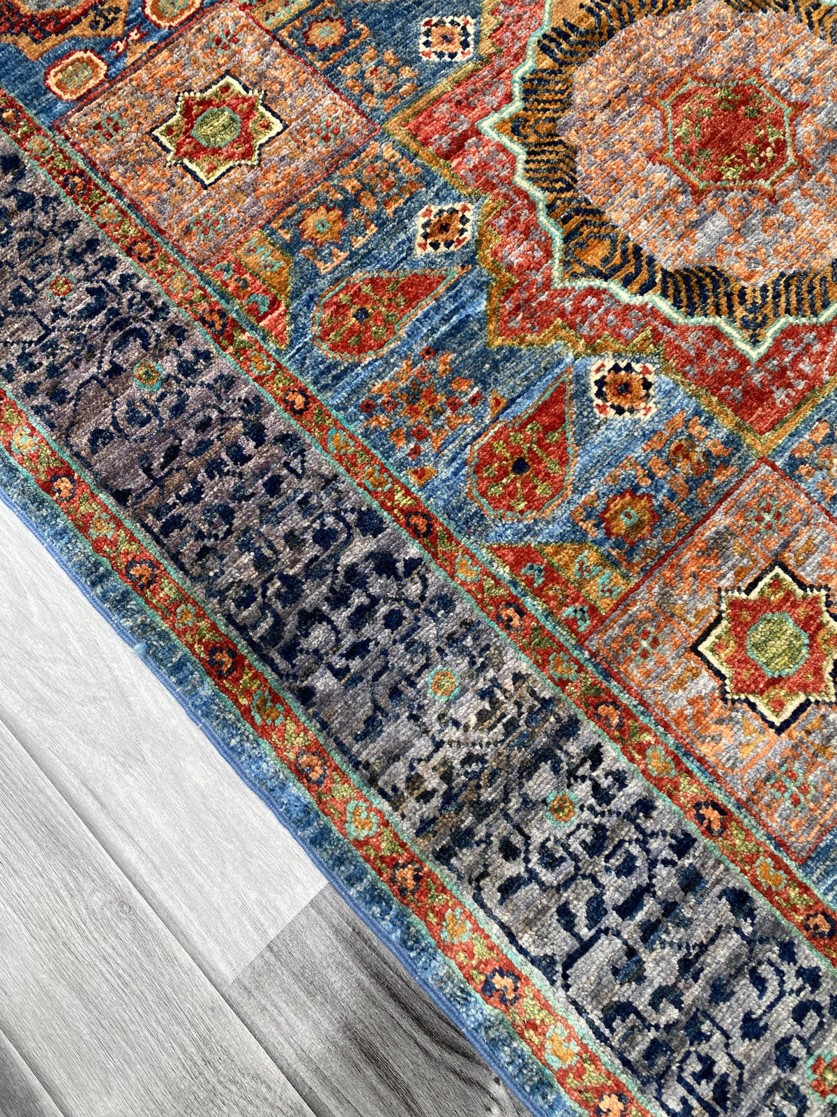Hand Knotted Chobi Wool Rug | 151 CM x 102 CM SK#396