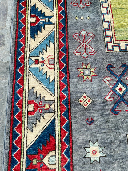 Handmade Traditional Kazak Rug  288 cm x 172 cm KSB#11969