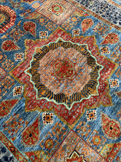 Hand Knotted Chobi Wool Rug | 151 CM x 102 CM SK#396