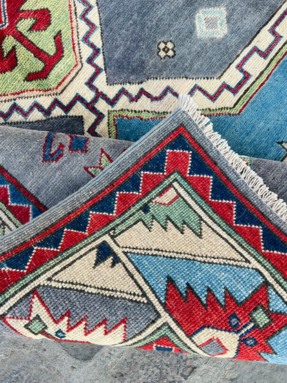 Handmade Traditional Kazak Rug  288 cm x 172 cm KSB#11969