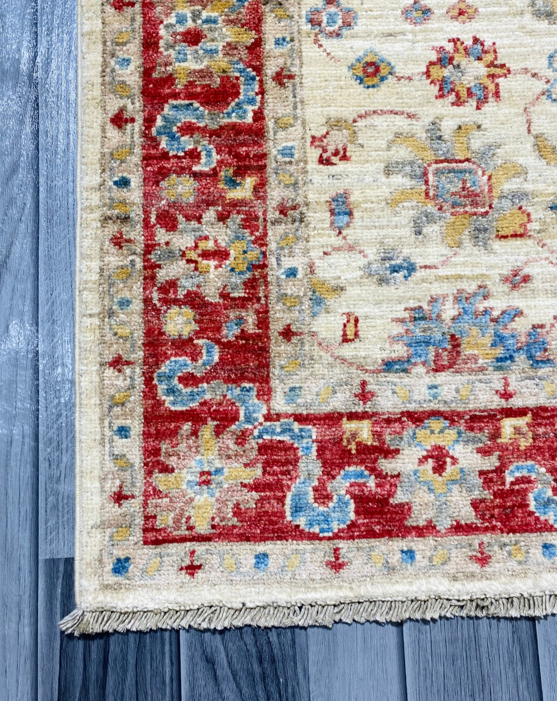 Handmade Chobi Wool Rug  ( 125 CM x 82 CM ) SS#55